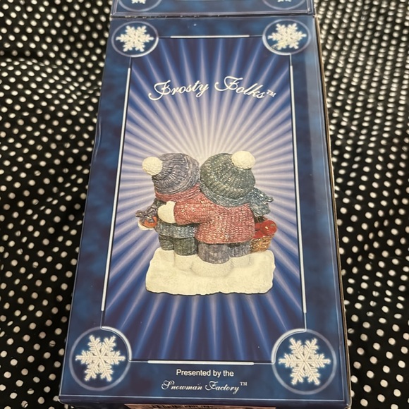 New! Frosty Folks. Snowman bell! - Picture 5 of 11